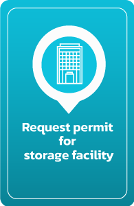 Request permit for storage facility
