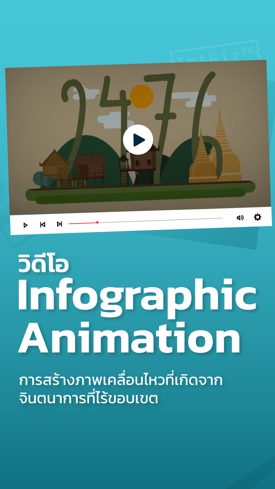 วิดีโอ Infographic Animation
