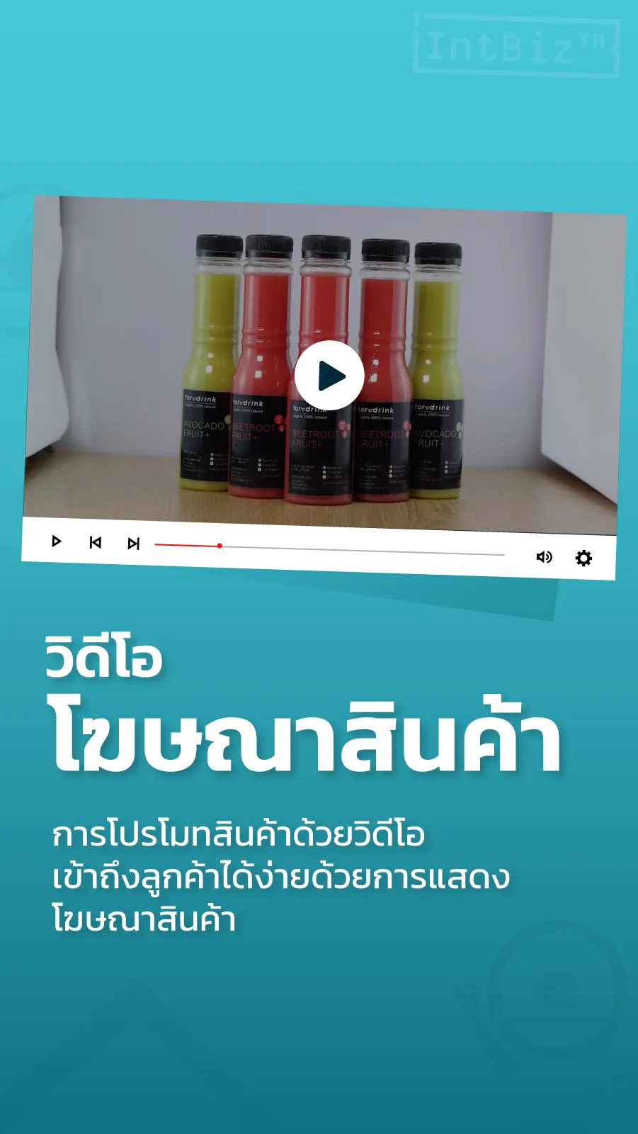 วิดีโอ โฆษณาสินค้า