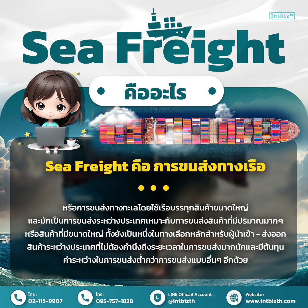Sea Freight คืออะไร